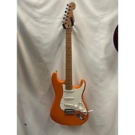 Used Fender Used Fender Player Stratocaster Orange Solid Body Electric Guitar