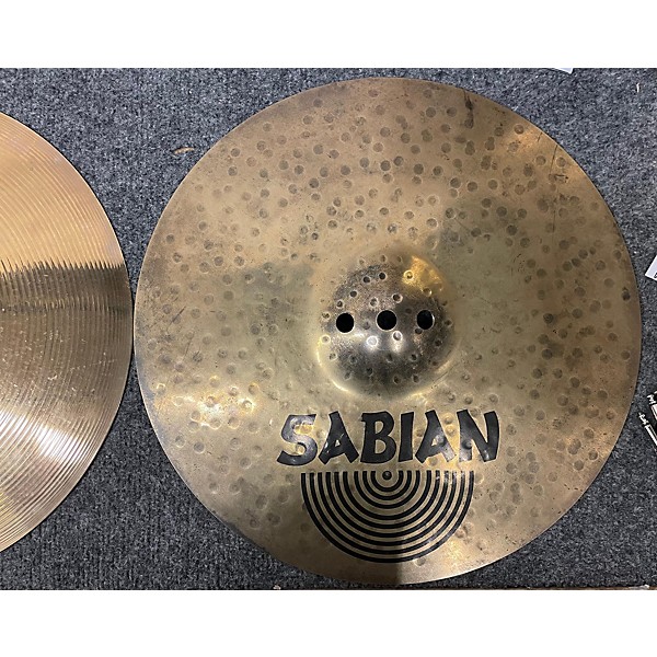 Used SABIAN Used SABIAN 14in AA Fusion Hi Hat Pair Cymbal