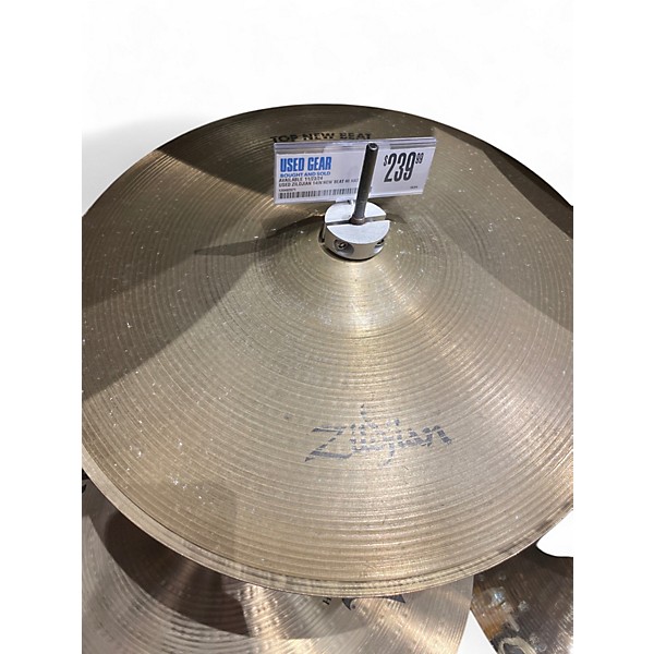 Used Zildjian Used Zildjian 14in New Beat Hi Hat Pair Cymbal