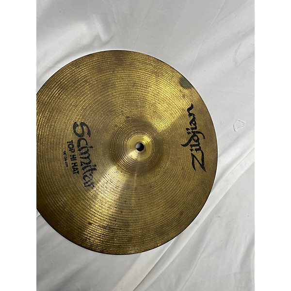 Used SABIAN Used SABIAN 14in AA Medium Hi Hat Pair Brilliant Cymbal