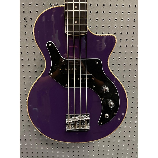 Used Orange Amplifiers Used Orange Amplifiers Glenn Hughes Signature Purple O-Bass Purple Electric Bass Guitar