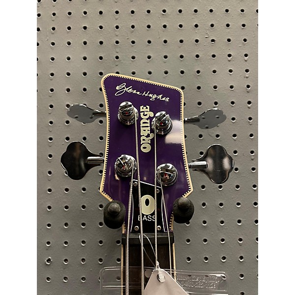 Used Orange Amplifiers Used Orange Amplifiers Glenn Hughes Signature Purple O-Bass Purple Electric Bass Guitar