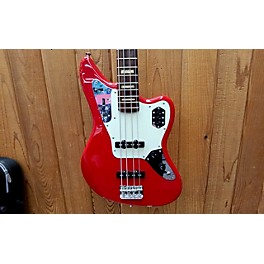 Used Fender Used Fender Jaguar Bass Red Electric Bass Guitar