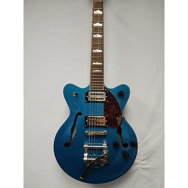 Used Gretsch Guitars Used Gretsch Guitars G2657T Ocean Turquoise Hollow Body Electric Guitar