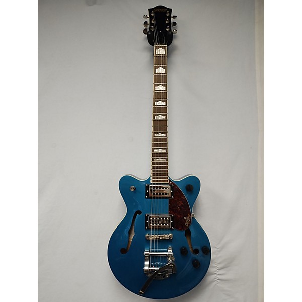 Used Gretsch Guitars Used Gretsch Guitars G2657T Ocean Turquoise Hollow Body Electric Guitar