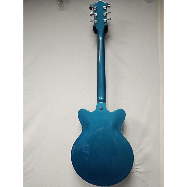 Used Gretsch Guitars Used Gretsch Guitars G2657T Ocean Turquoise Hollow Body Electric Guitar