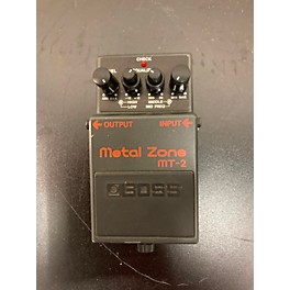 Used BOSS Used BOSS MT2 Metal Zone Distortion Effect Pedal