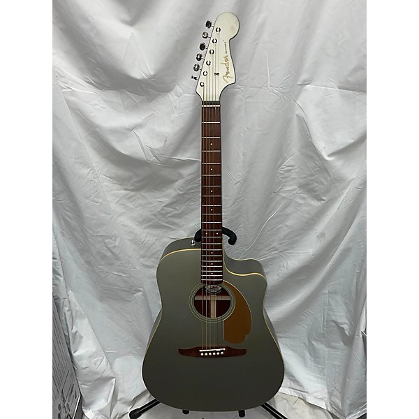 Used Fender Used Fender Redondo Player Slate Satin Acoustic Guitar