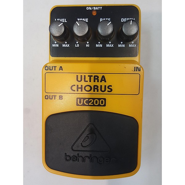 Used Behringer UC200 Stereo Chorus Effect Pedal Guitar Center