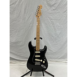 Used Fender Used Fender Standard Stratocaster Black Solid Body Electric Guitar