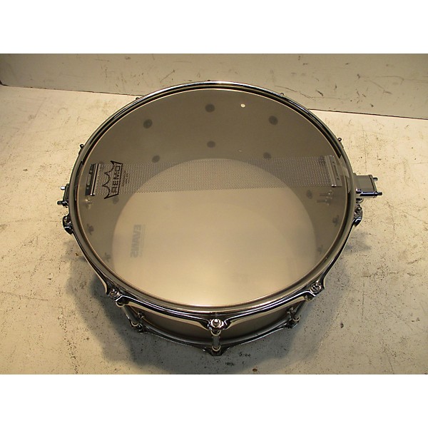 Used Keplinger Used Keplinger 6.5X14 Stainless Steel Drum Brushed Steel