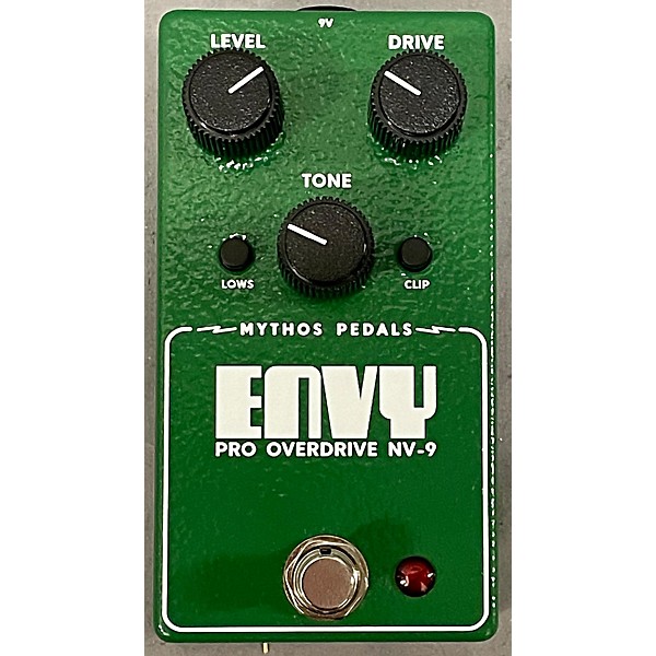 Used Mythos Pedals Used Mythos Pedals Envy Pro Overdrive NV-9 Effect Pedal