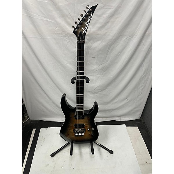 Used Jackson Used Jackson SL2P MAH TRANSPARENT BLACK BURST Solid Body Electric Guitar