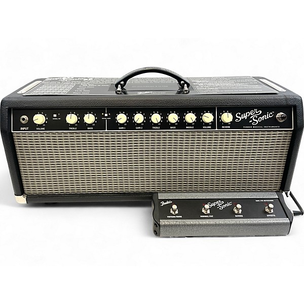 Used Fender Super Sonic 22 22W Tube Guitar Amp Head