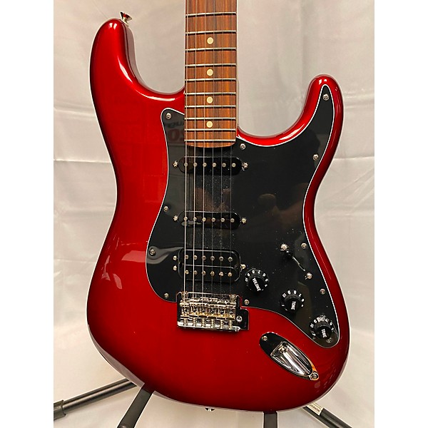 Used Fender Used Fender Player Stratocaster HSS Candy Apple Red Burst Solid Body Electric Guitar