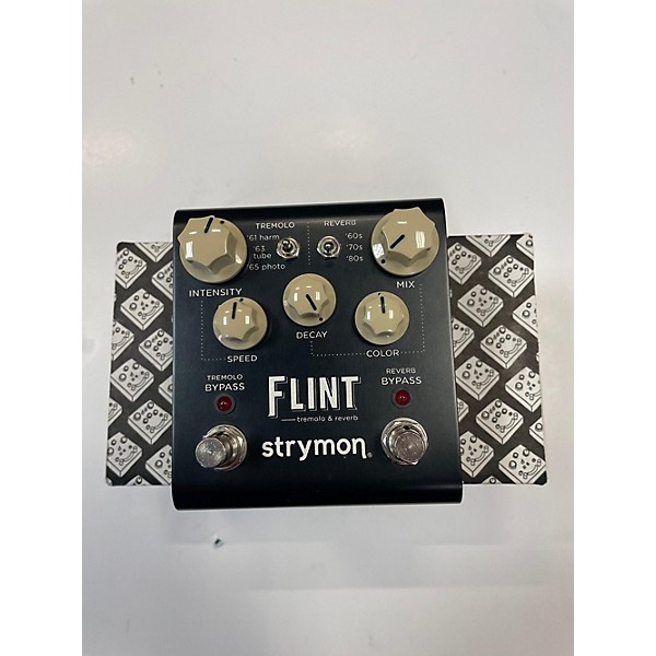 Used Strymon Used Strymon Flint Tremolo And Reverb Effect Pedal