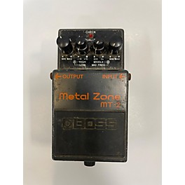 Used BOSS Used BOSS MT2 Metal Zone Distortion Effect Pedal