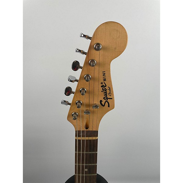 Used Squier Mini Affinity Stratocaster Electric Guitar Black Guitar