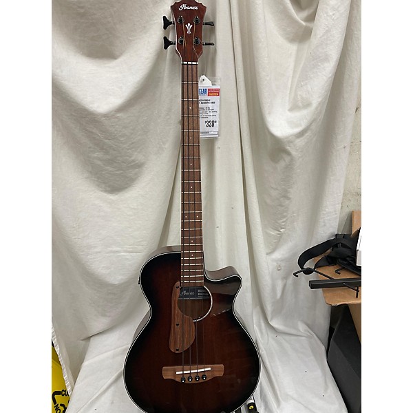 Used Ibanez AEGB24E Acoustic Bass Guitar