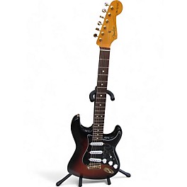 Used Fender Used Fender Artist Series Stevie Ray Vaughan Stratocaster 3 Tone Sunburst Solid Body Electric Guitar