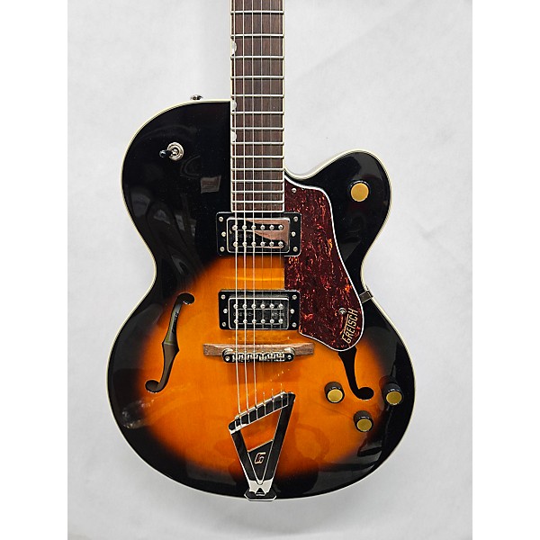 Used Gretsch Guitars Used Gretsch Guitars G2420T Streamliner TWO TONE SUNBURST Hollow Body Electric Guitar