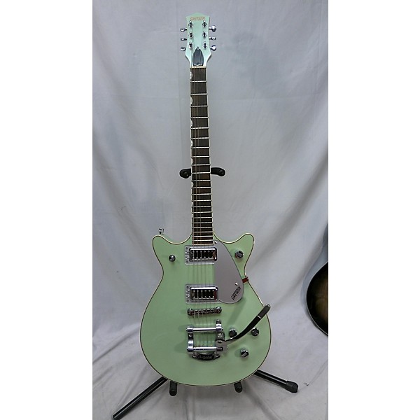 Used Gretsch Guitars Used Gretsch Guitars G5237 Mint Green Solid Body Electric Guitar