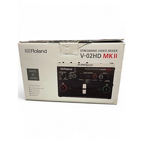 Used Roland V-02 Unpowered Mixer