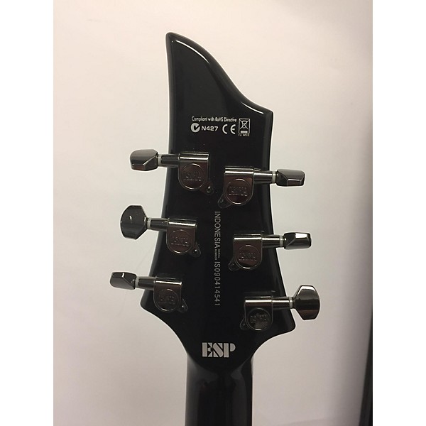 Used ESP Used ESP LTD Arrow Black Metal Black Solid Body Electric Guitar