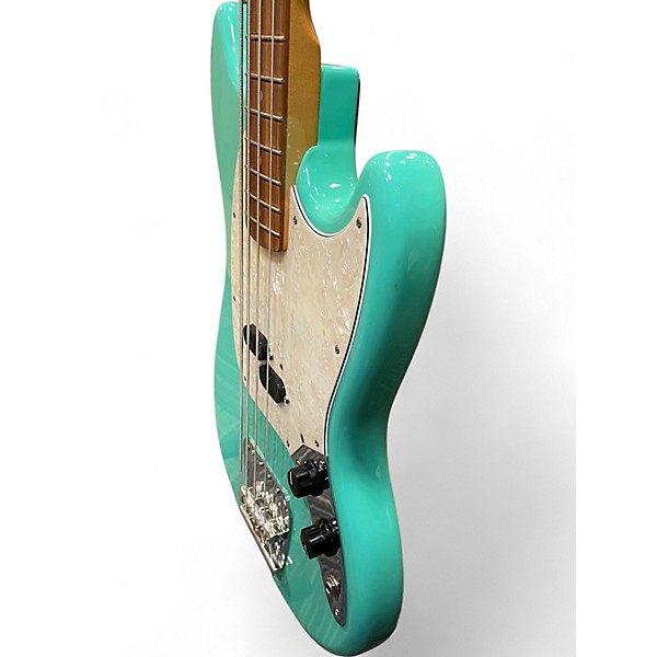 Used Fender Vintera 60s Mustang Bass Seafoam Green Electric Bass Guitar