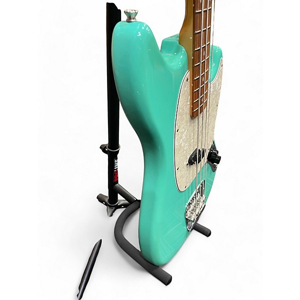 Used Fender Vintera 60s Mustang Bass Seafoam Green Electric Bass Guitar