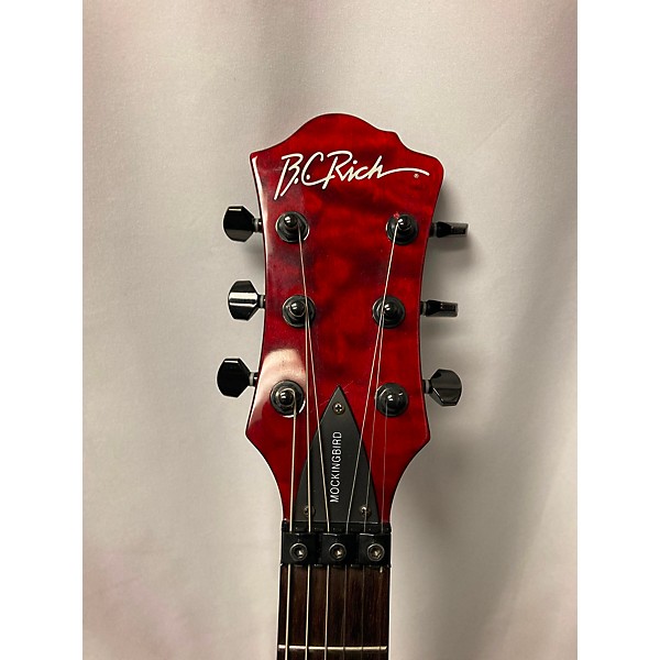 Used B.C. Rich Used B.C. Rich Mockingbird ST Floyd Rose Candy Apple Red Solid Body Electric Guitar