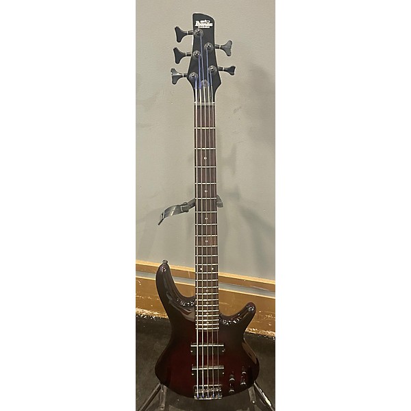 Used Ibanez Used Ibanez GSR205 5 String Sunburst Electric Bass Guitar