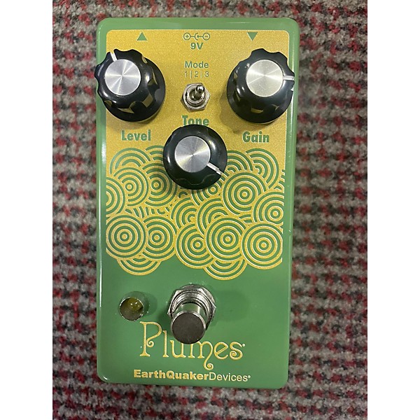 Used EarthQuaker Devices Plumes Small Signal Shredder Overdrive Effect Pedal