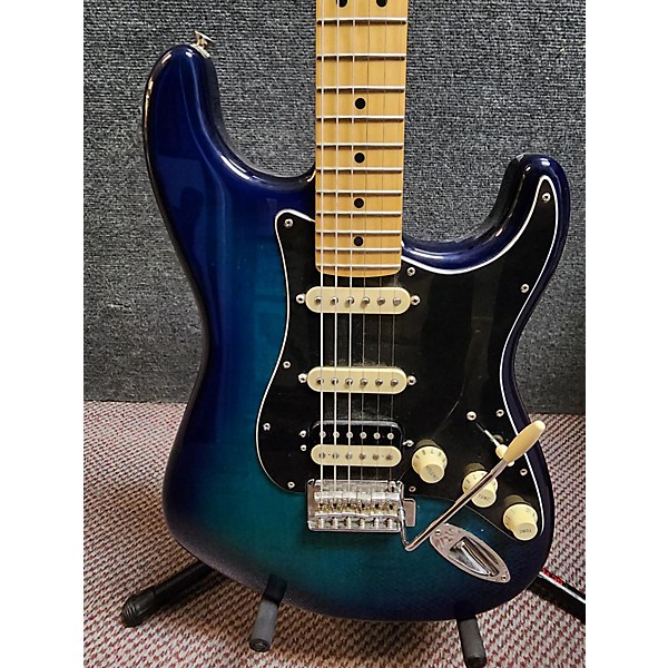 Used Fender Used Fender Player Stratocaster HSS Plus Top Blue Agave Solid Body Electric Guitar