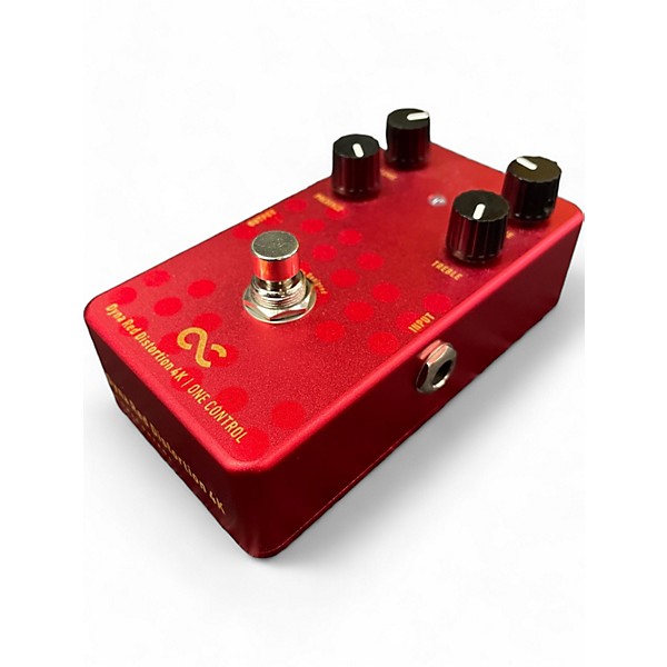 Used One Control Used One Control Dyna Red Distortion 4K Effect Pedal