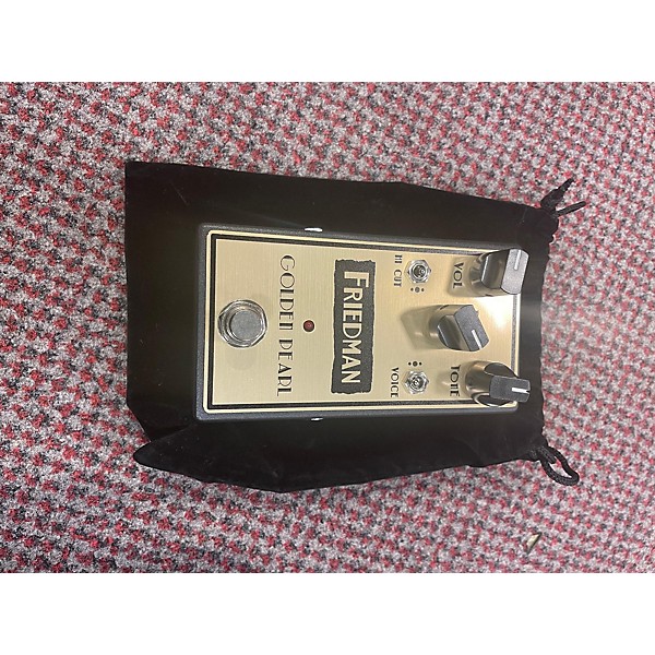 Used Friedman Used Friedman Golden Pearl Overdrive Effect Pedal