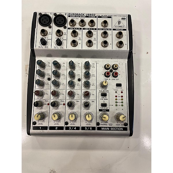 Used Behringer UB802 Unpowered Mixer