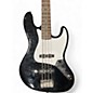 Used Fender Used Fender Squier Jazz Bass Black Electric Bass Guitar