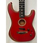 Used Fender Used 2020 Fender American Acoustasonic Stratocaster Red Acoustic Electric Guitar