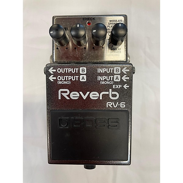 Used BOSS Used BOSS RV6 Digital Reverb Effect Pedal