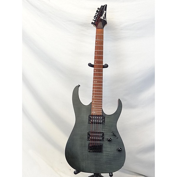 Used Ibanez Used Ibanez RG6003FM Trans Gray Solid Body Electric Guitar