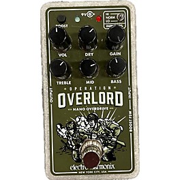 Used Electro-Harmonix Used Electro-Harmonix Operation Nano Overdrive Effect Pedal