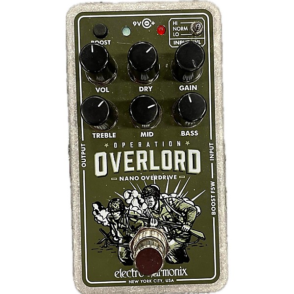 Used Electro-Harmonix Used Electro-Harmonix Operation Nano Overdrive Effect Pedal