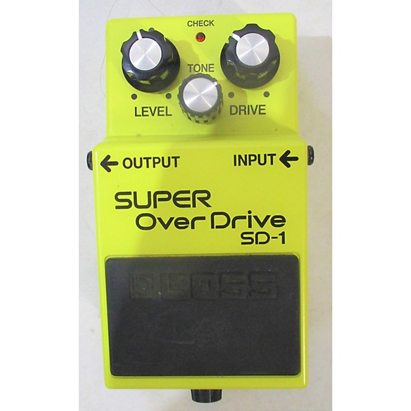 Used BOSS Used BOSS SD1 Super Overdrive Effect Pedal