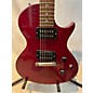 Vintage Gibson Vintage 1996 Gibson The Hawk Red Solid Body Electric Guitar