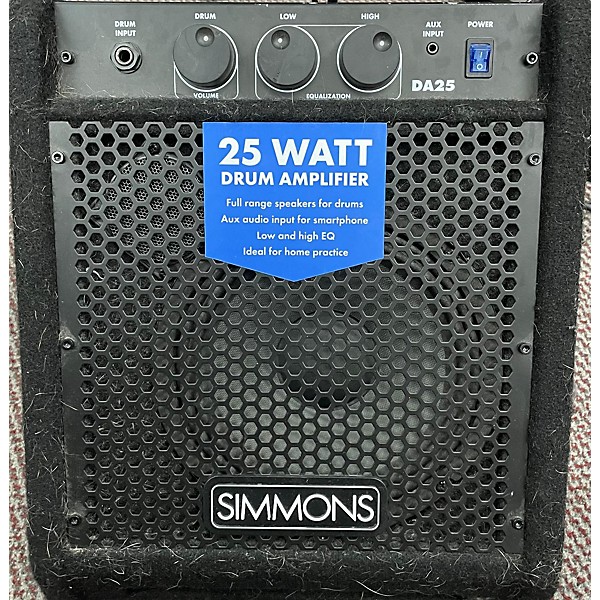 Used Simmons DA25 Drum Amplifier