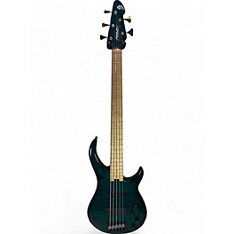 Used Peavey Used Peavey Millennium Turquoise Electric Bass Guitar