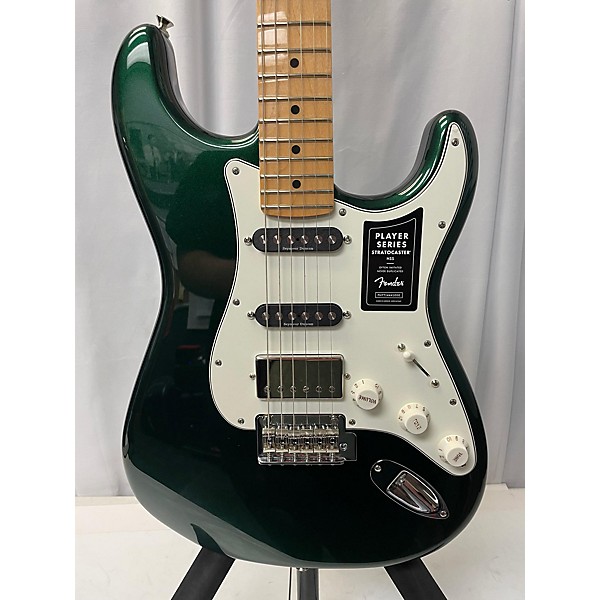 Used Fender Used Fender Player Stratocaster HSS Green Solid Body Electric Guitar