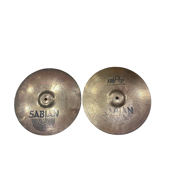 Used SABIAN Used SABIAN 14in B8 Pro Hi Hat Pair Cymbal