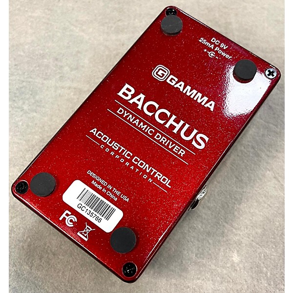 Used GAMMA Used GAMMA Bacchus Dynamic Drive Effect Pedal